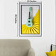 Athletic Euphoria Shadow Box Wall Decoration Piece - Light Green