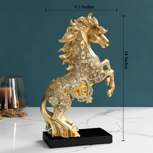 Equine Enchantment Home Decoration Showpiece