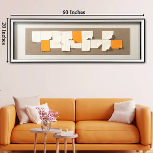 Squared Symmetry: Shadow Box Wall Decoration Piece