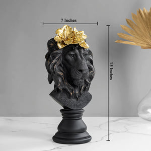 Enchanted Lion Home Decoration Showpiece