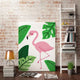 Pink Flamingo Framed Canvas Print