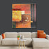 Dream Maker 100% Hand Painted Wall Painting (With outer Floater Frame)
