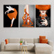 Elegance Personified Framed Canvas Print Set of 3