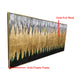 The Natures Love Melting Pot 100% Hand Painted Wall Painting (With Outer Floater Frame) (28 x 56 Inches)