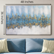 A Beautiful Abstract Melting Pot 100% Hand Painted Wall Painting