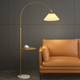 The Bay Area Arc Shaped Floor Lamp and Accent Table