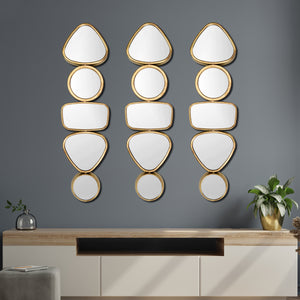 The Splendidly Radiant Decorative Wall Mirror - Set of 3