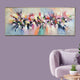 Dreamscape 100% Hand Painted Wall Painting (With outer Floater Frame)