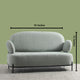 Zorin Accent 2 Seater Sofa (Pistachio) - Scandinavian Design Series