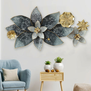 Stapelia floral masterpiece Metal Wall Art