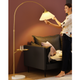 The Bay Area Arc Shaped Floor Lamp and Accent Table