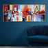 Lofty Artwork 100% Hand Painted Wall Painting (With outer Floater Frame)