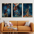 Color Spring Framed Canvas Print - Set of 3