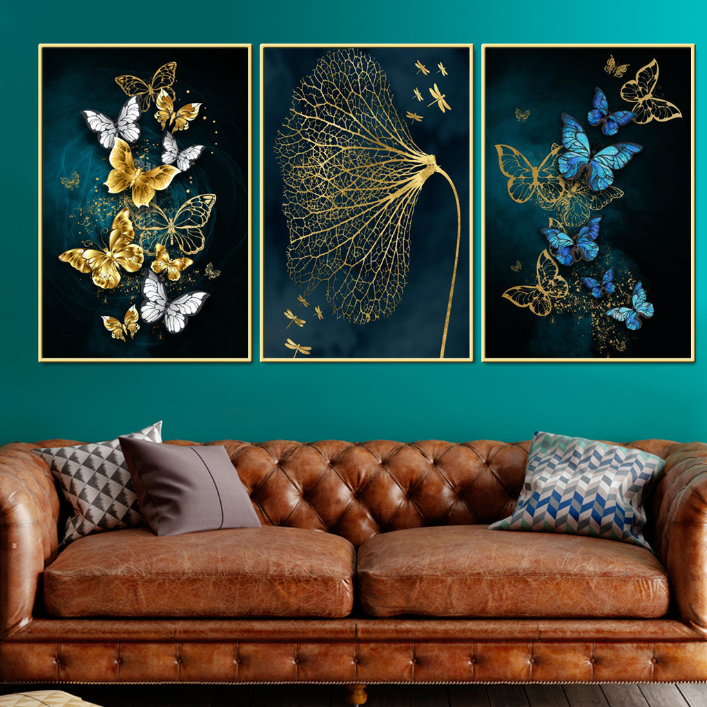 Rochester Botanical Elements & Nature Framed Canvas Print