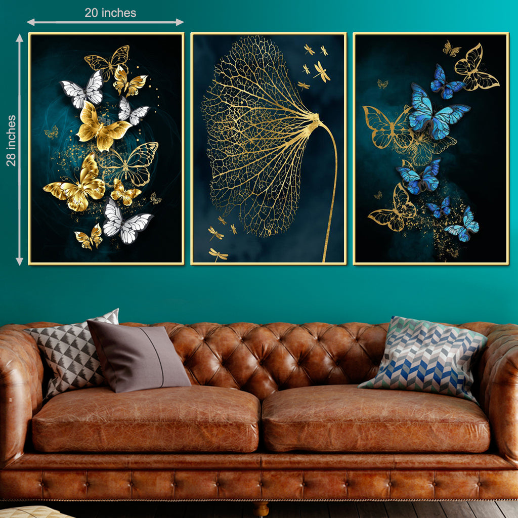 Rochester Botanical Elements & Nature Framed Canvas Print
