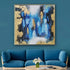 Beauty in Abstraction 100% Hand Painted Wall Painting (With Outer Floater Frame)