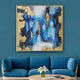 Beauty in Abstraction  100% Hand Painted Wall Painting (With Outer Floater Frame)