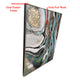 Floral Delight 100% Hand Painted Wall Painting (With outer Floater Frame)