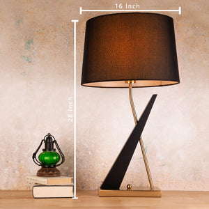 The Evening Charm Stainless Steel Decorative Table Lamp