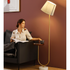 The Stanford Floor Lamp and Accent Table (With Wireless Charging Table)