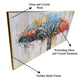 Colourful Graphic Tree Framed Crystal Glass Art Wall Painting