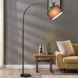 The Manhattan Arc Leaning Floor Lamp