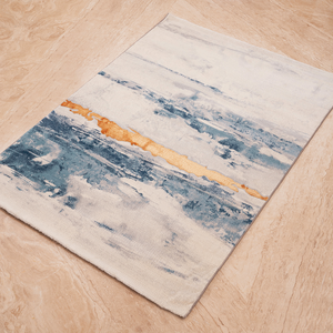 Spring Sky Textured Floor Rug