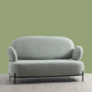 Zorin Accent 2 Seater Sofa (Pistachio) - Scandinavian Design Series