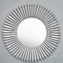 The Nickel Plated Groove Edge Decorative Wall Mirror