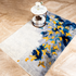 A sky full of Surprises Abstract Floor Rug (6.5 X 9.5 Feet)