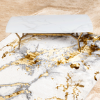 The Roman Rectangular Marble Coffee Table