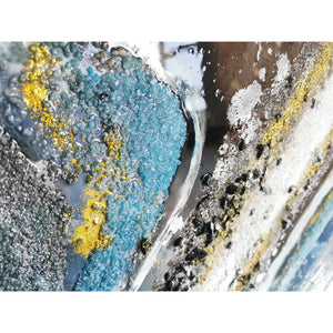 Delirious Happiness  Resin Art Wall Painting