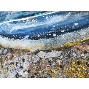 Delirious Happiness  Resin Art Wall Painting