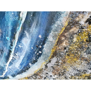 Delirious Happiness  Resin Art Wall Painting