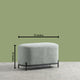 The Yen Oval Poof Green - Scandinavian Design Series