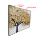 Dance of Nature 100% Hand Painted Wall Painting (With outer Floater Frame)