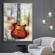 Rockstar 100% Hand Painted Wall Painting with Metal Work & Outer Floater Frame