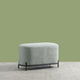 The Yen Oval Poof Green - Scandinavian Design Series