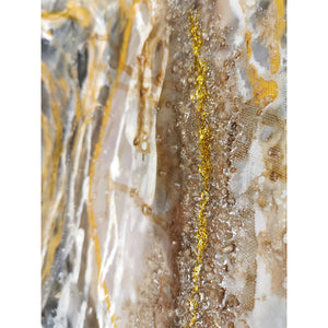 Vibrant Oasis Modern Resin Art Wall Painting