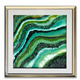 The Green Pearl River Shadow Box Wall Decoration Piece