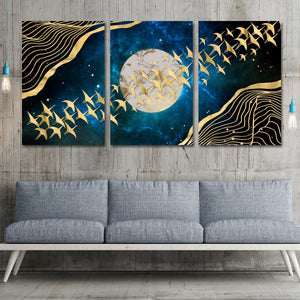 Creatures of the Night Framed Canvas Print
