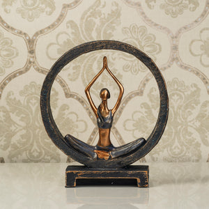 The Vipasana Yogi Table Decoration Showpiece