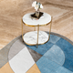 Brooklyn Two Tier Oval Accent Table
