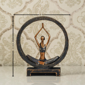The Vipasana Yogi Table Decoration Showpiece