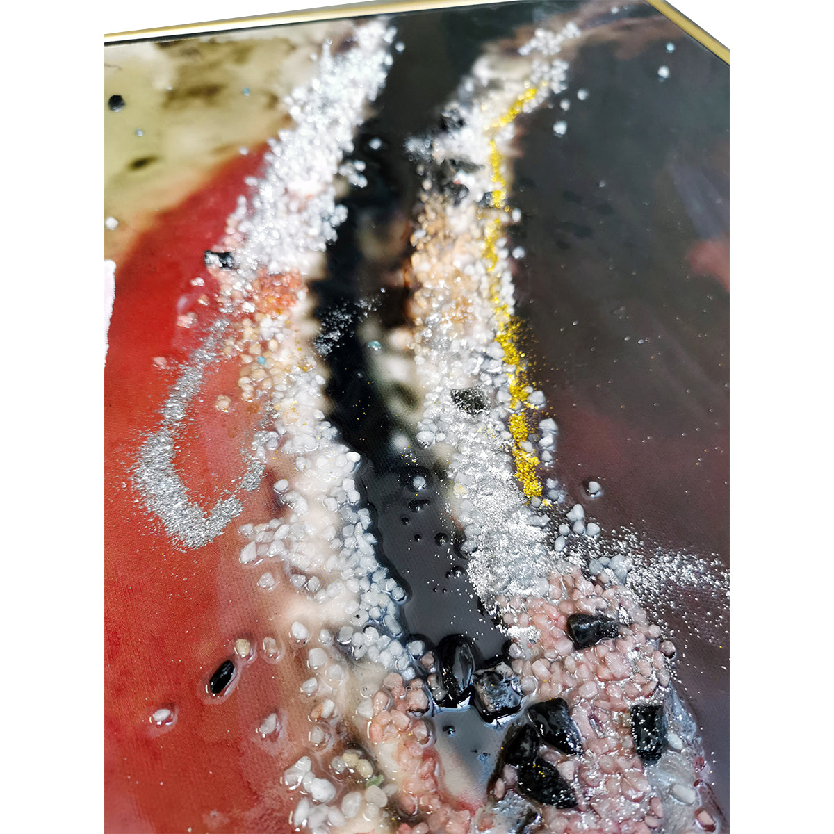 Abstract Splendor Resin Art Wall Painting – Dekor Company