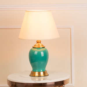 The Emerald Jade Decorative Table Lamp
