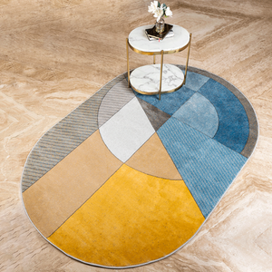 Rene Oval Geometric Rug