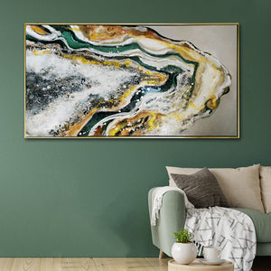 The Relaxing Stardust Resin Art Wall Painting