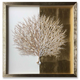 The White and Gold Tree of Life Shadow Box Wall Decoration Piece