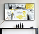 An Abstract Flow Framed Canvas Print